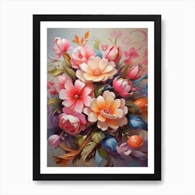 Flowers In A Vase 8 Art Print