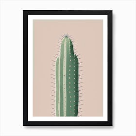 Nopal Cactus Simplicity 2 Art Print