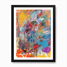 Writing Graffiti Art Art Print