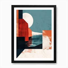 Abstract Love Art Print