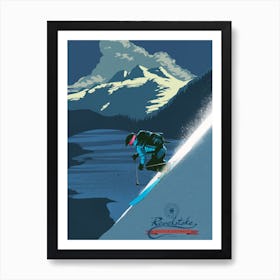 Ski Revelstoke Art Print