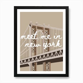 Meet Me in New York Poster