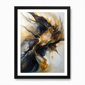 Strokes of Paint Art Print