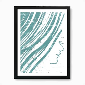 Abstract Of A Woman Art Print