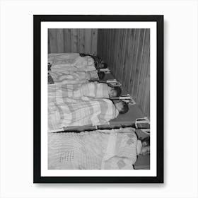 Supervised Sleep In Nursery School, Lakeview Project, Arkansas By Russell Lee Art Print