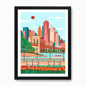 New york Art Print