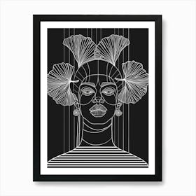 Portrait Of African Woman 56 Art Print