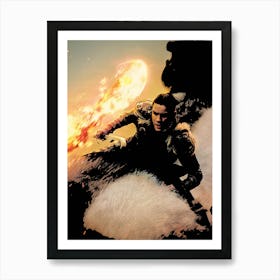 sokka avatar the last airbender movie Art Print