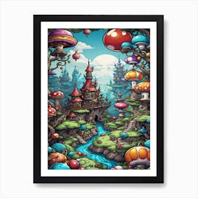 Fairytale Forest Art Print