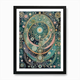 Cosmic Bubbles Art Print