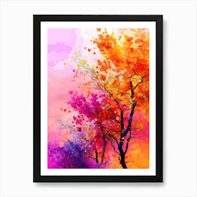 Autumn Trees 28 Art Print