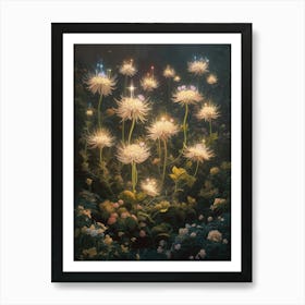 Fairy Flowers Art Print