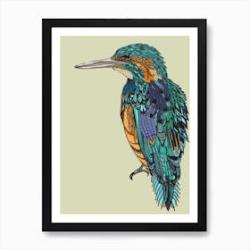 Kingfisher Art Print