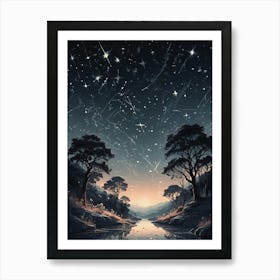 Starry Sky 1 Art Print