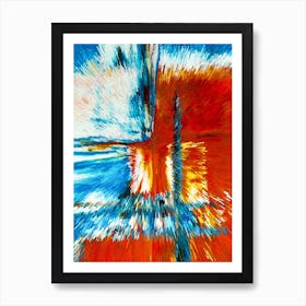 Acrylic Extruded Painting 396 Art Print