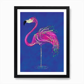 Flamingo Art Print