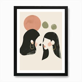 Two Women In Love 3 Art Print