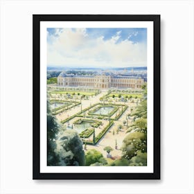 Gardens Of The Palace Of Versailles France  Art Print