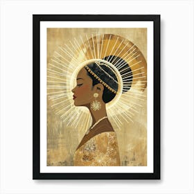 African Woman 148 Art Print