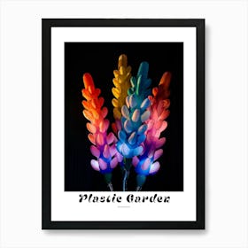 Bright Inflatable Flowers Poster Snapdragon Art Print