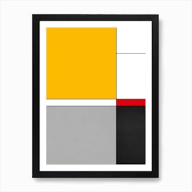 Mondrian 68 A Art Print