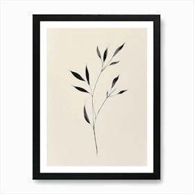 'Bamboo' Art Print