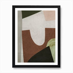 Modern Shape Abstract Art Print
