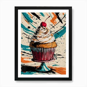 Cupcake Art Print