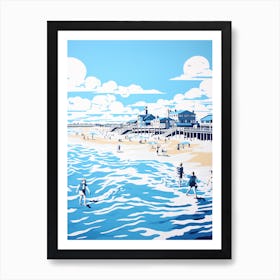 A Picture Of Southwold Beach Suffolk 1 Art Print