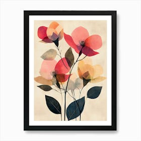 Flowers In A Vase 62 Art Print