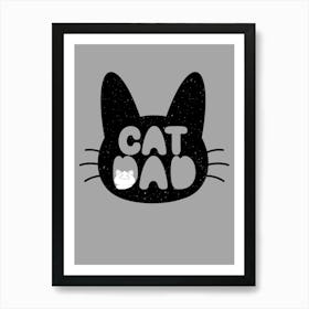 Cat Dad Art Print