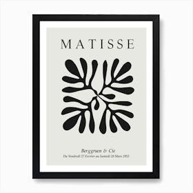 Matisse Minimal Cutout 10 Art Print