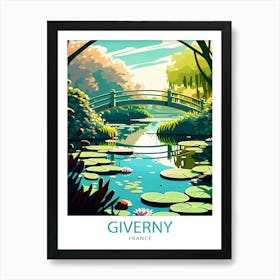 Giverny FranceTravel Poster Art Print