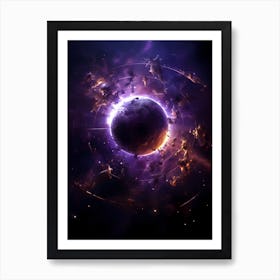 Space Nebula Art Print