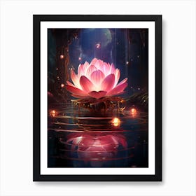 Lotus Flower 15 Art Print