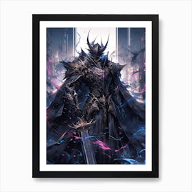 Hadeus, The Devil's Hand Art Print