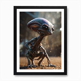 Alien Creature Art Print