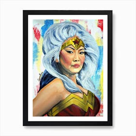 She's a Wonder Art Print