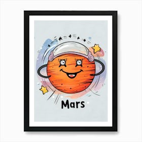 Mars - Kid'S Premium T-Shirt Art Print