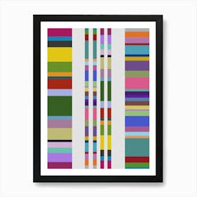 Striped Pattern Art Print