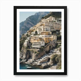 Summer In Positano Painting (4) 1 Art Print