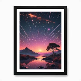 Starry Sky Art Print