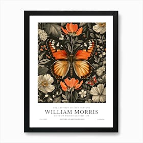 William Morris Exhibition Insects Series 8 Art Print