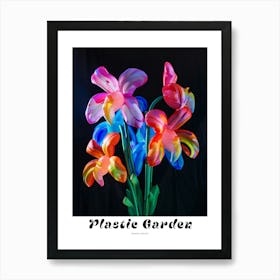 Bright Inflatable Flowers Poster Monkey Orchid 2 Art Print