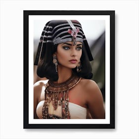 Color Photograph Of Cleopatra 1 Art Print