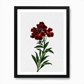 Red Flowers 3 Art Print