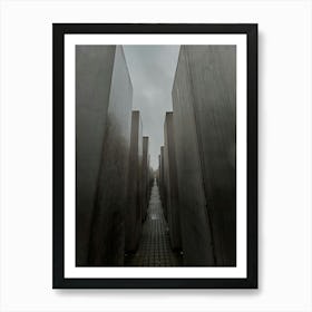 Berlin Memorial - Memorial Stock Videos & Royalty-Free Footage Art Print