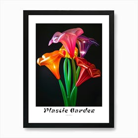 Bright Inflatable Flowers Poster Coral Bells 2 Art Print