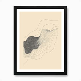 Waves And Ripples Art Print