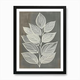 Leaf Canvas Print Art Print